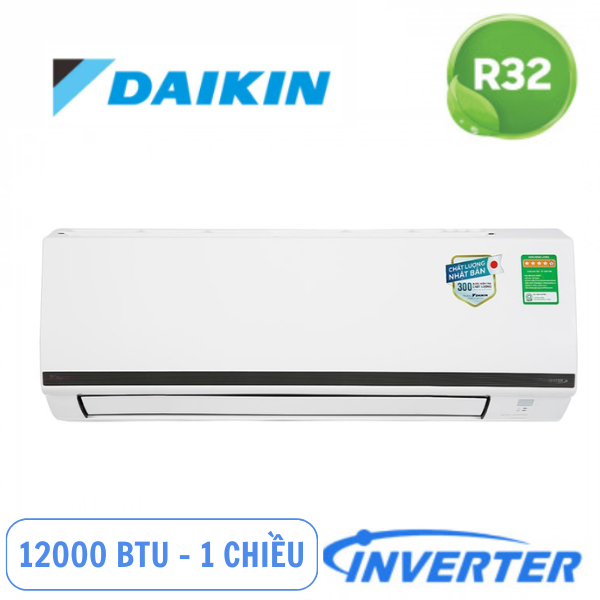 Điều hòa Daikin 12000 BTU 1 chiều inverter FTKB35ZVMV